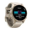 GARMIN FĒNIX 8 SAPPHIRE AMOLED SOFTGOLD-GRIS