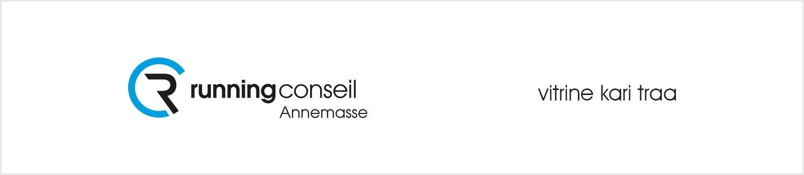La vitrine Kari Traa chez Running Conseil Annemasse