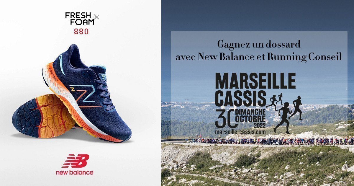 New Balance et Running Conseil sont partenaires de la course Marseille-Cassis