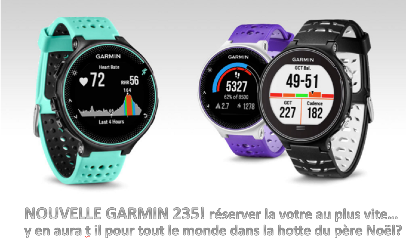 OFFRE garmin 235 RUNNING CONSEIL Essey-les-nancy