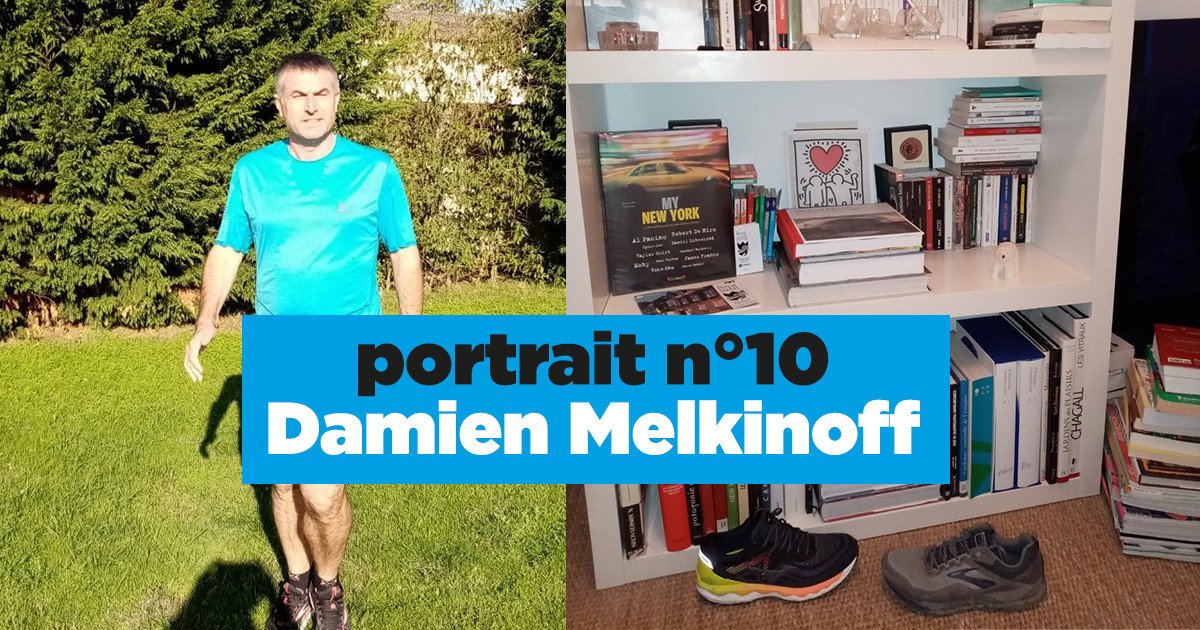 Portrait de Damien Melkinoff, gérant du magasin Running Conseil Balma