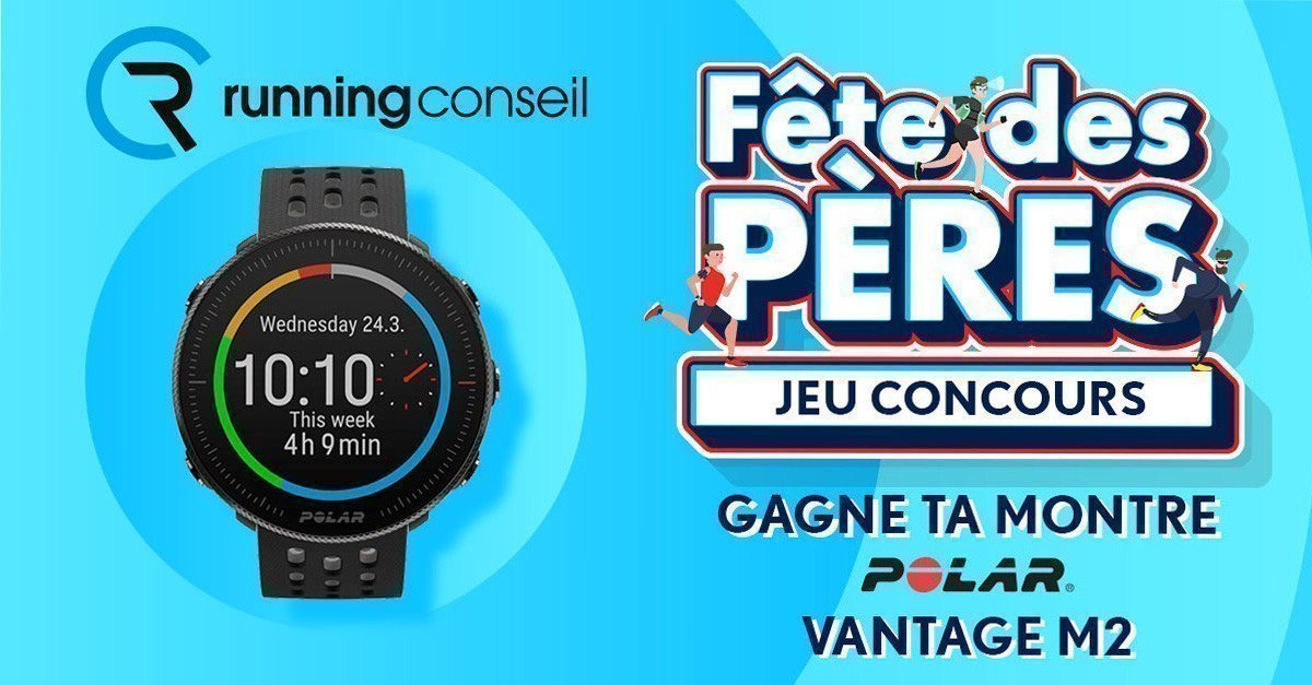 Nouvelle montre GPS Multisport connectée Polar Vantage M2 - A GAGNER POUR LA FETE DES PERES