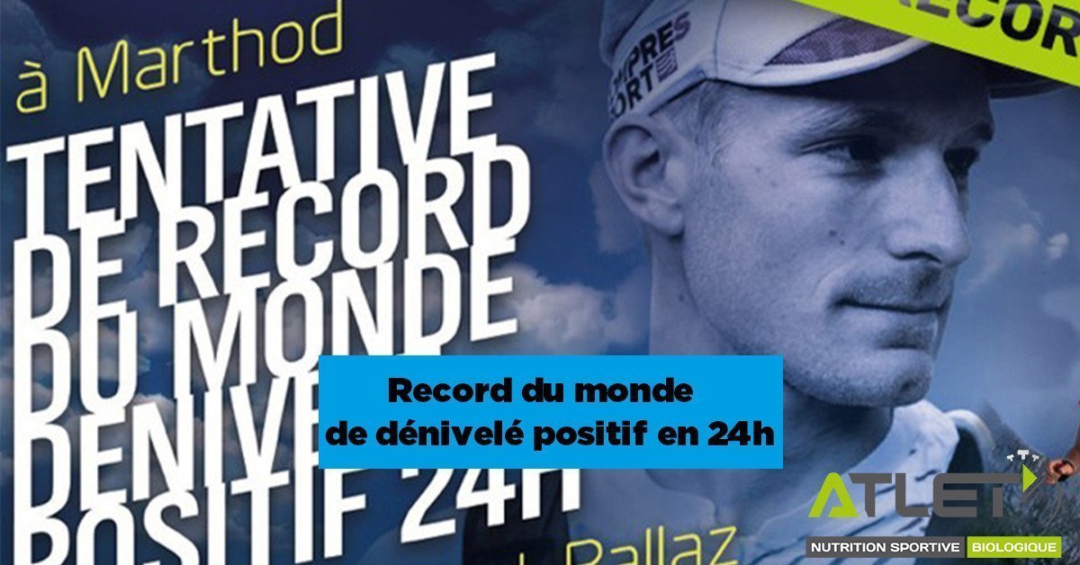 Jeff Tatard - Record du monde de dénivelé positif en 24h