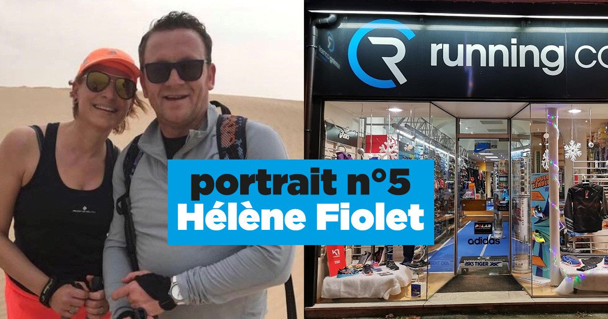 Portrait de Hélène Fiolet, gérante du magasin Running Conseil Dunkerque