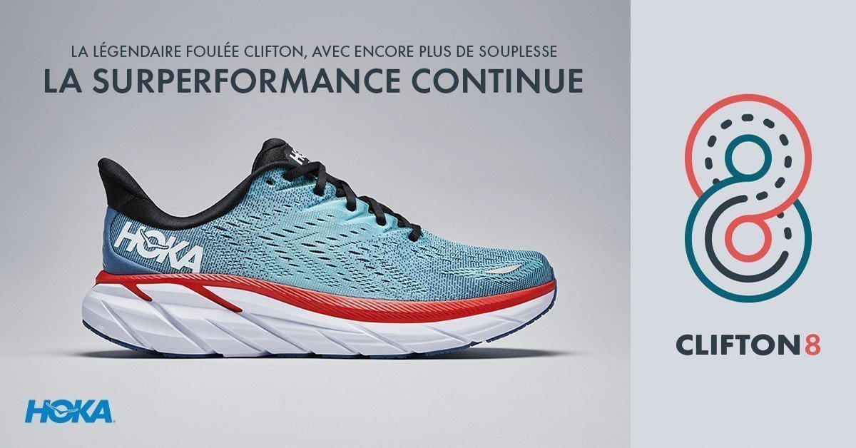 Nouvelle Hoka Clifton 8