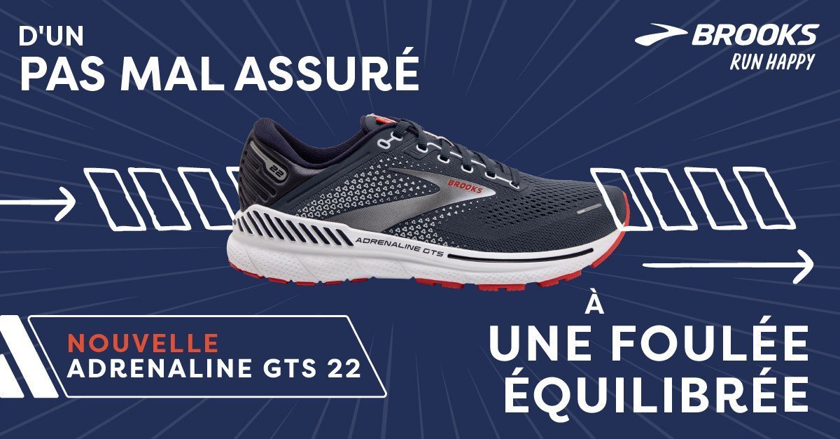 Nouvelle Brooks Adrenaline GTS 22