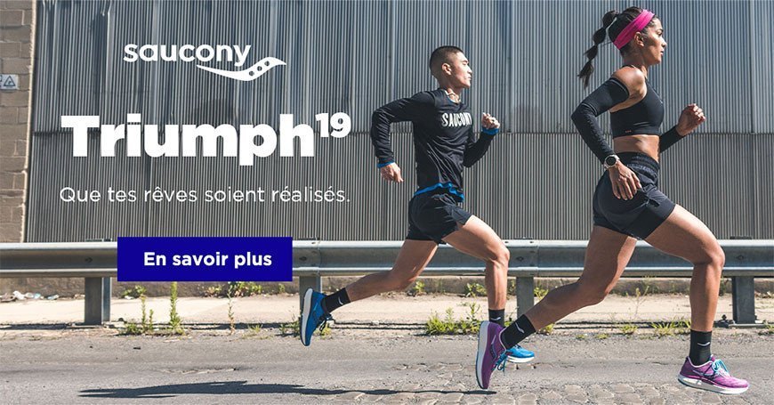 Découvrez la nouvelle Triumph 19 de Saucony