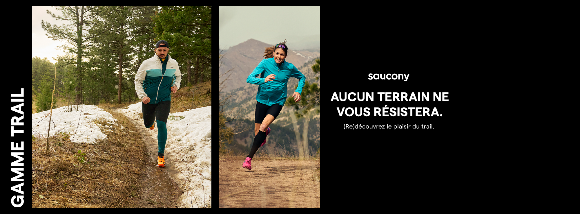 Gamme Trail Saucony Aucun terrain ne vous résistera !