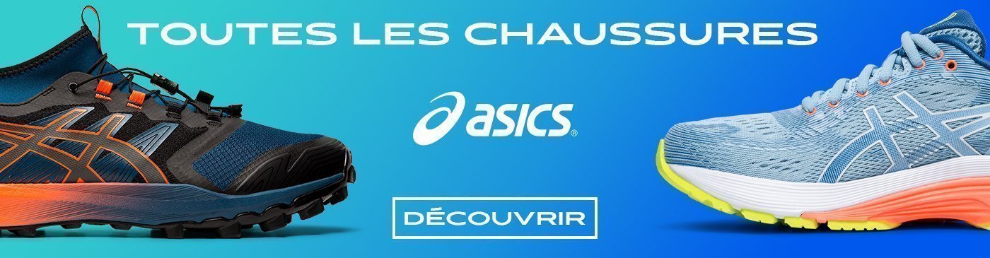 offre d'octobre : -20% sur toutes les chaussures Asics