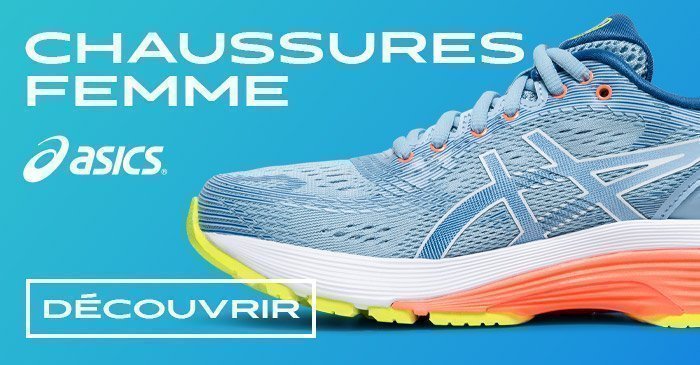 offre d'octobre : -20% sur toutes les chaussures Asics