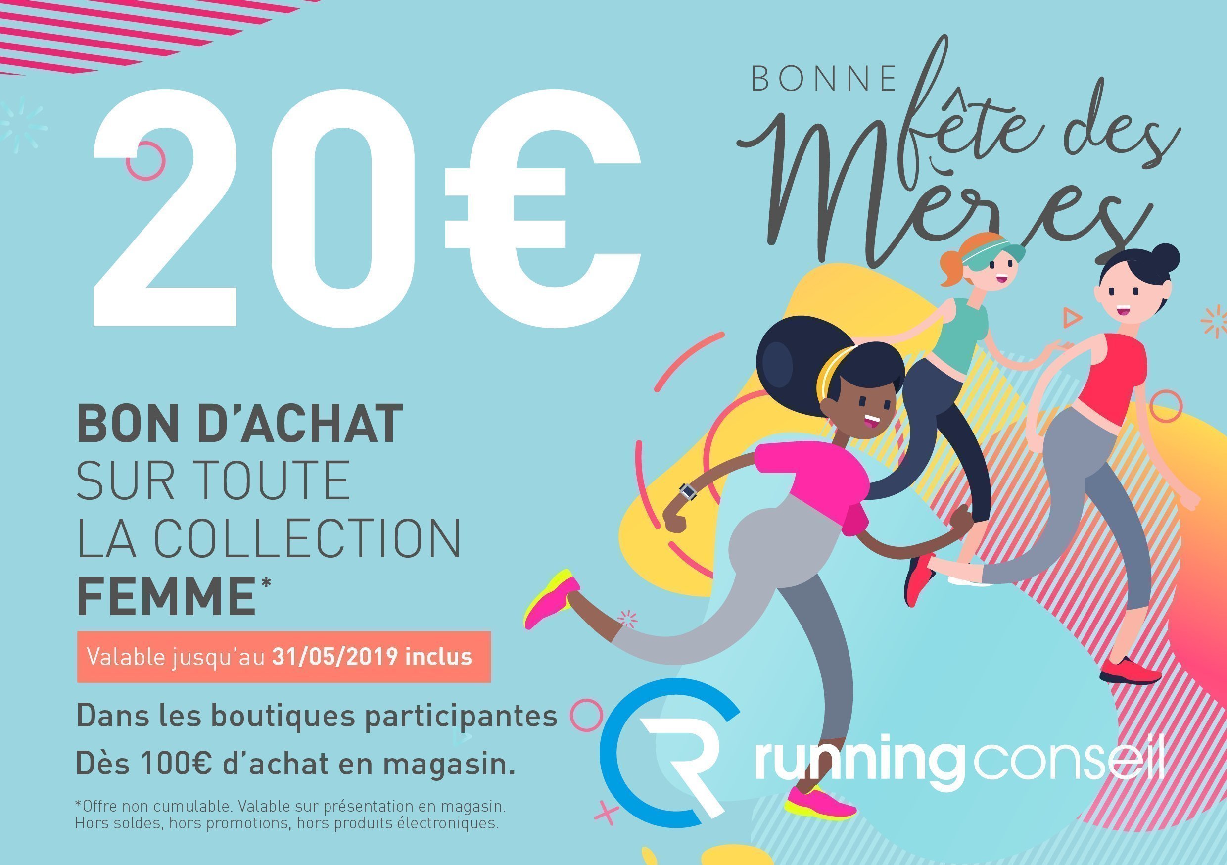 Fête des mères 2019 Running Conseil